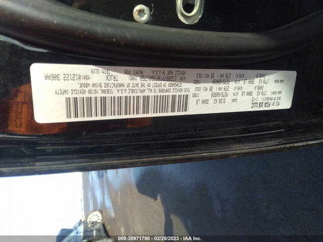 RAM 1500 Laramie Limited 2015 1C6RR7PT8FS601750 Image 10