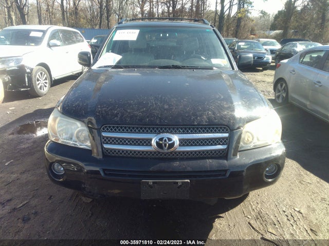 2006 TOYOTA HIGHLANDER HYBRID VIN: JTEDW21AX60012177