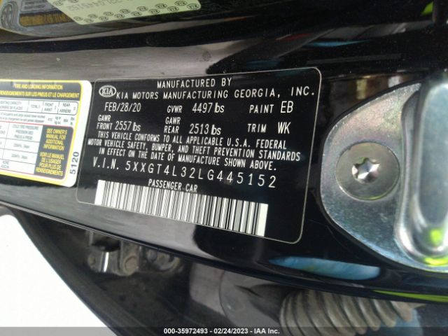 5XXGT4L32LG445152 KIA Optima Lx