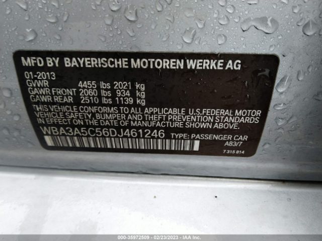 WBA3A5C56DJ461246 BMW 3 Series 328i