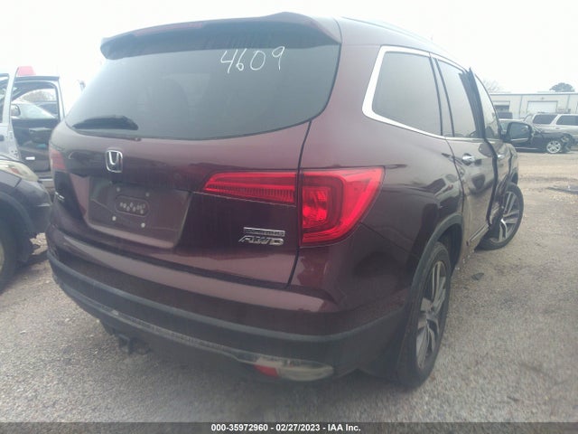 Honda Pilot Touring 2016 5FNYF6H98GB034609 Image 4