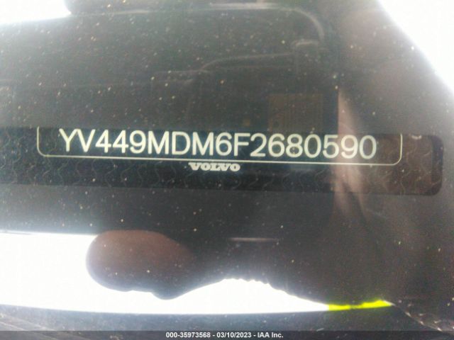 YV449MDM6F2680590 Volvo Xc60 T6 Drive-e Platinum