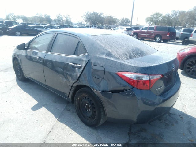2015 TOYOTA COROLLA L/LE/S/S PLUS/LE PLUS VIN: 2T1BURHEXFC244660