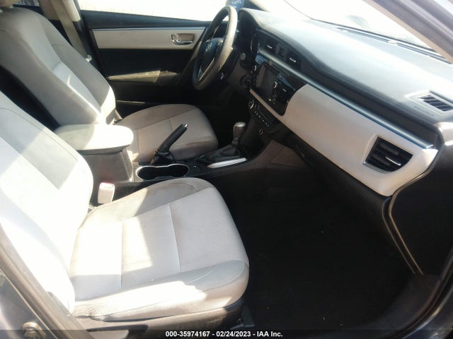 2015 TOYOTA COROLLA L/LE/S/S PLUS/LE PLUS VIN: 2T1BURHEXFC244660