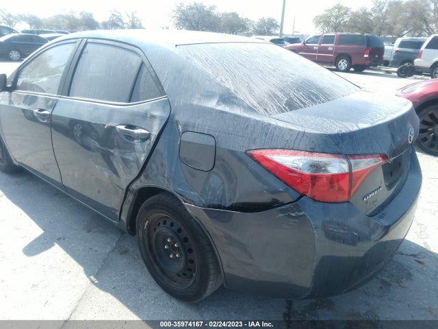 2015 TOYOTA COROLLA L/LE/S/S PLUS/LE PLUS VIN: 2T1BURHEXFC244660