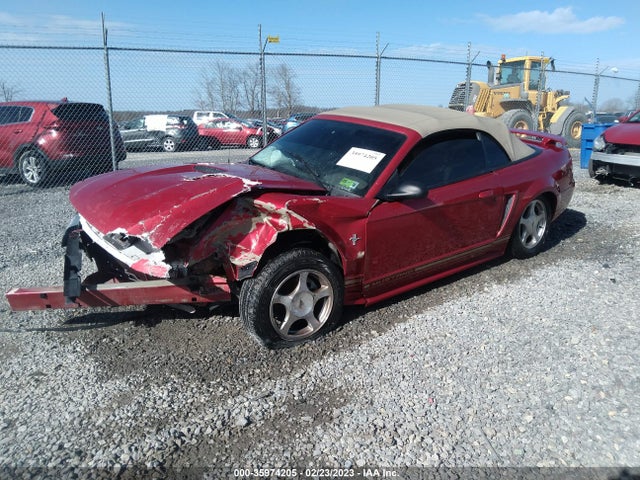 2001 FORD MUSTANG DELUXE/PREMIUM VIN: 1FAFP44441F165435