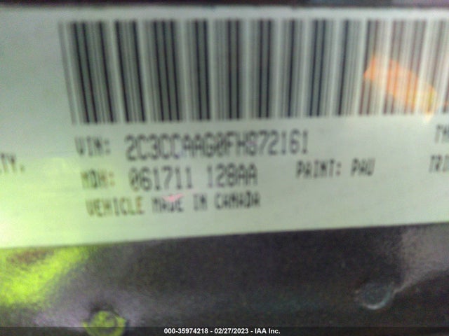 Chrysler 300 2015 2C3CCAAG0FH872161 Image 10