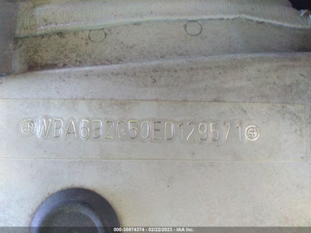 WBA6B2C50ED129571 BMW 6 Series 650i