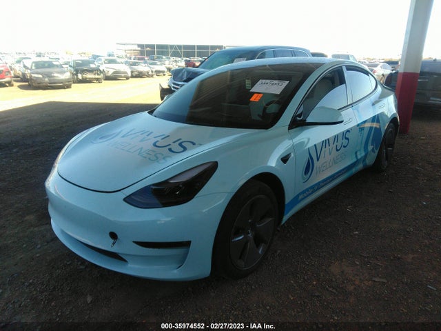 Tesla Model 3 Long Range 2022 5YJ3E1EB8NF294027 Image 2