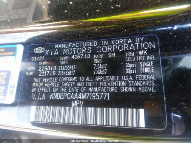 KNDEPCAA4M7195771 KIA Seltos Lx