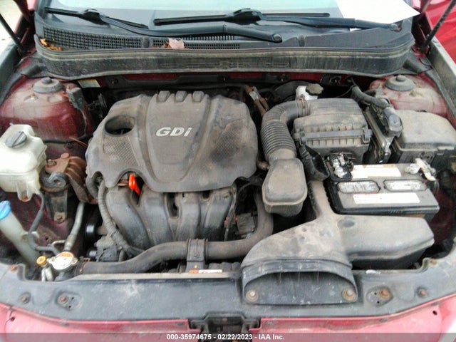 2013 HYUNDAI SONATA GLS PZEV VIN: 5NPEB4AC9DH658618