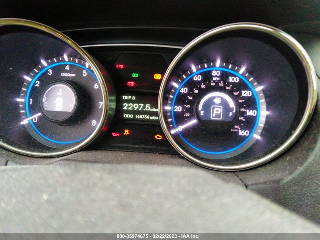 2013 HYUNDAI SONATA GLS PZEV VIN: 5NPEB4AC9DH658618