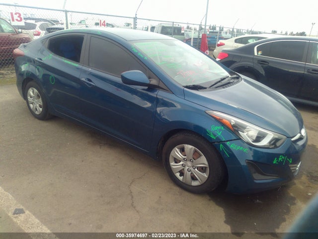 Hyundai ELANTRA SE 2016 KMHDH4AEXGU511354 main image