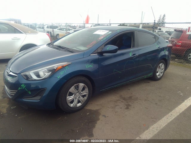 Hyundai ELANTRA SE 2016 KMHDH4AEXGU511354 Image 2
