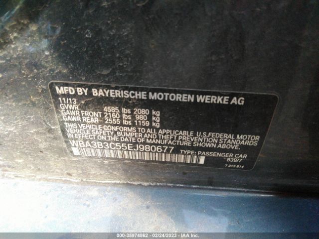 WBA3B3C55EJ980677 BMW 3 Series 328i Xdrive