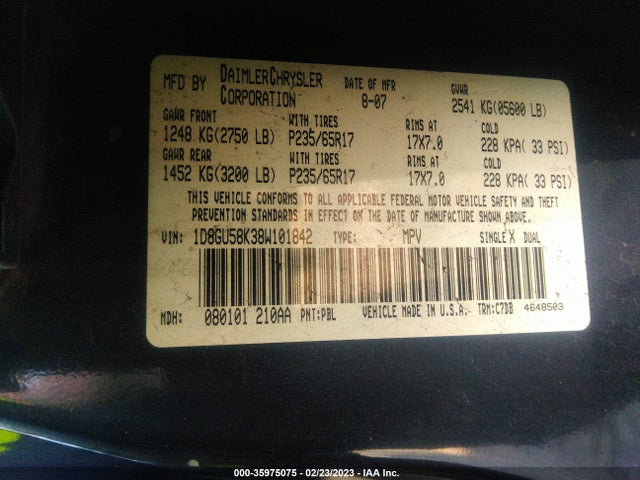 Dodge Nitro 2008 1D8GU58K38W101842 Image 10