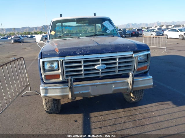 1984 FORD F250 VIN: 1FTHF2611EPA29986