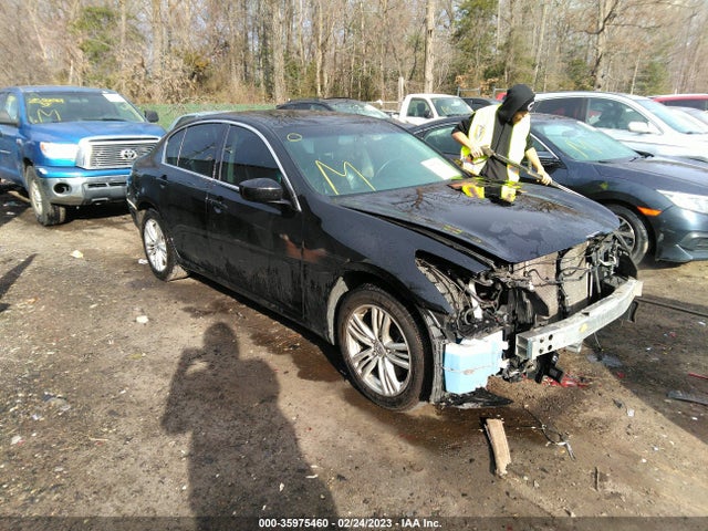 2012 INFINITI G25 SEDAN X VIN: JN1DV6AR6CM861069