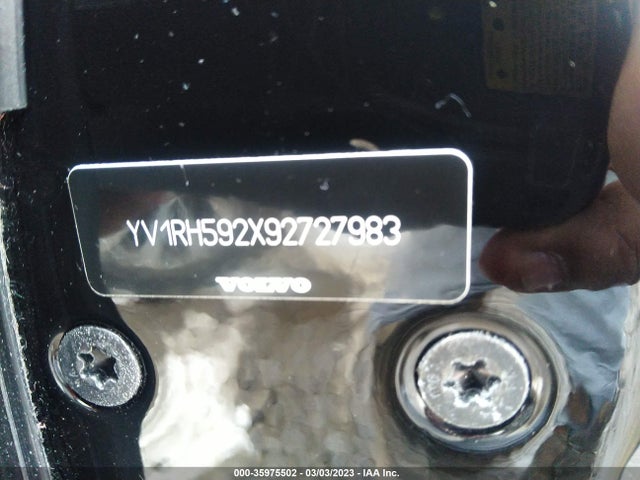 Volvo S60 2.5T 2009 YV1RH592X92727983 Image 9