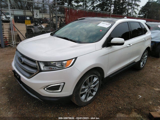 2017 FORD EDGE TITANIUM VIN: 2FMPK4K84HBB51089