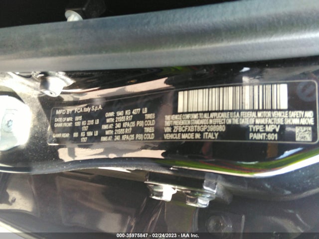 Fiat 500x Easy 2016 ZFBCFXBT8GP398980 Image 9
