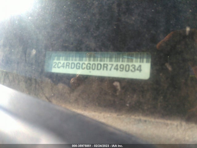 Dodge Grand Caravan Sxt 2013 2C4RDGCG0DR749034 Image 9