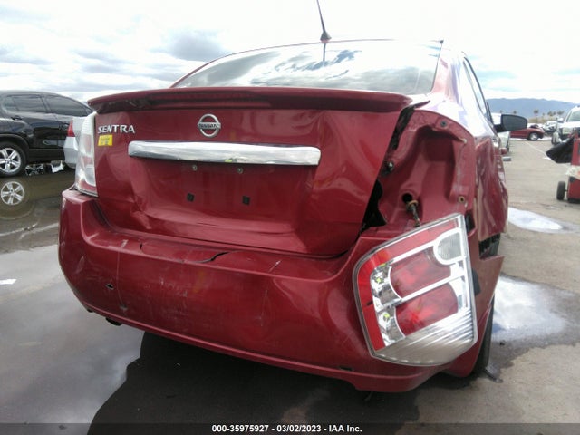 2012 NISSAN SENTRA 2.0 S VIN: 3N1AB6AP8CL628086