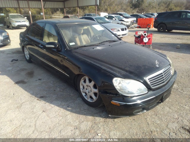 2000 MERCEDES-BENZ S CLASS VIN: WDBNG70J5YA059830