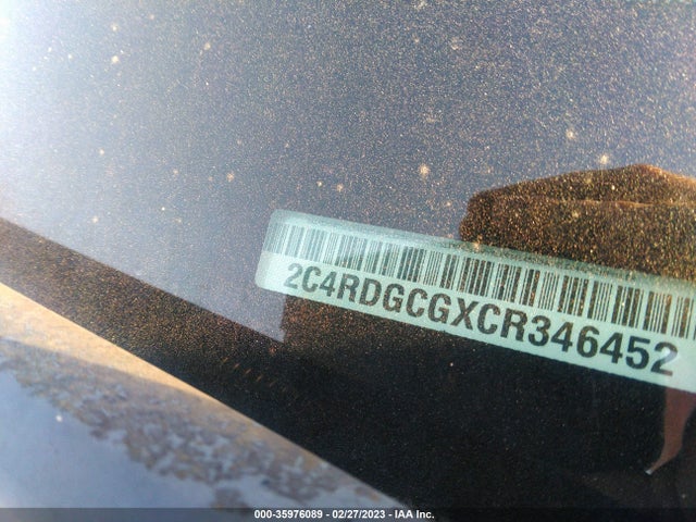 Dodge Grand Caravan Sxt 2012 2C4RDGCGXCR346452 Image 9
