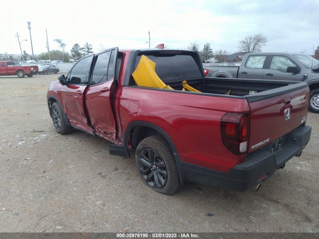2021 HONDA RIDGELINE SPORT VIN: 5FPYK3F11MB017936