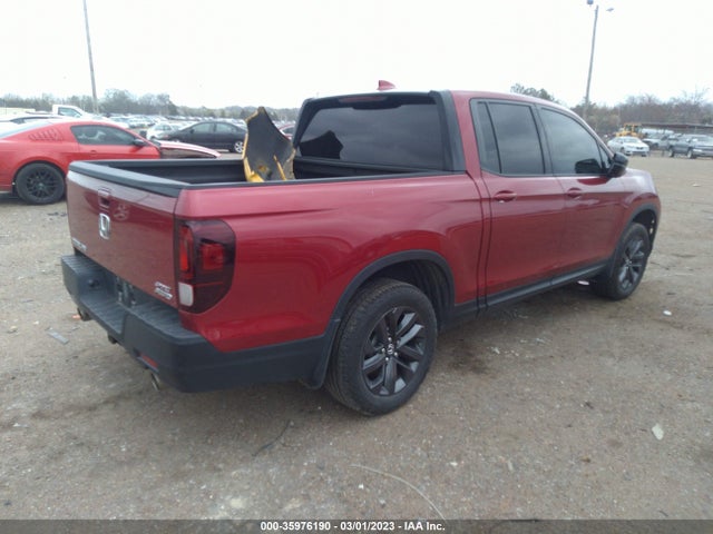2021 HONDA RIDGELINE SPORT VIN: 5FPYK3F11MB017936