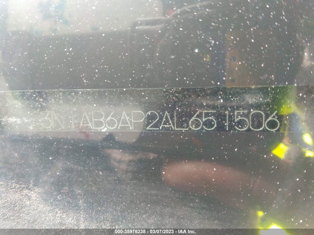 2010 NISSAN SENTRA 2.0 S VIN: 3N1AB6AP2AL651506