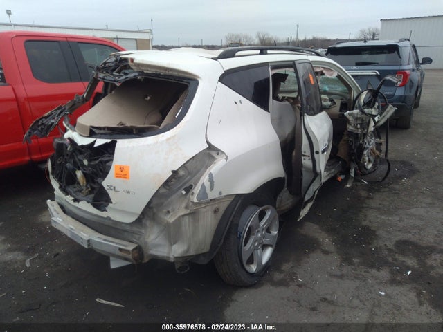 2004 NISSAN MURANO SL VIN: JN8AZ08W44W332002