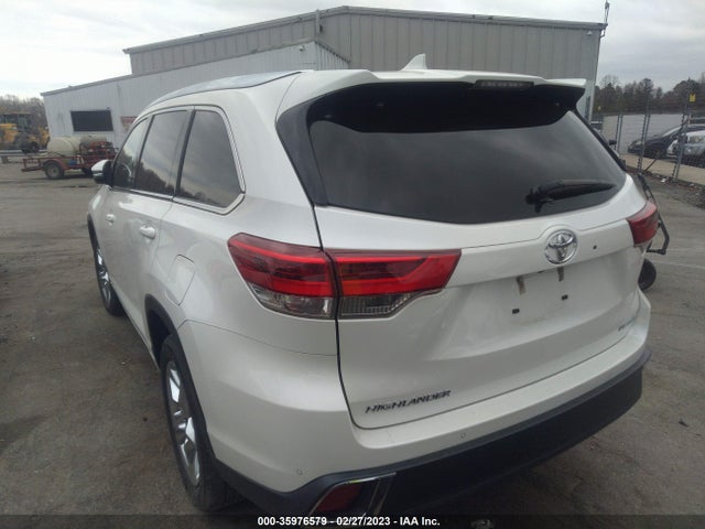 2018 TOYOTA HIGHLANDER LIMITED VIN: 5TDYZRFH3JS262524