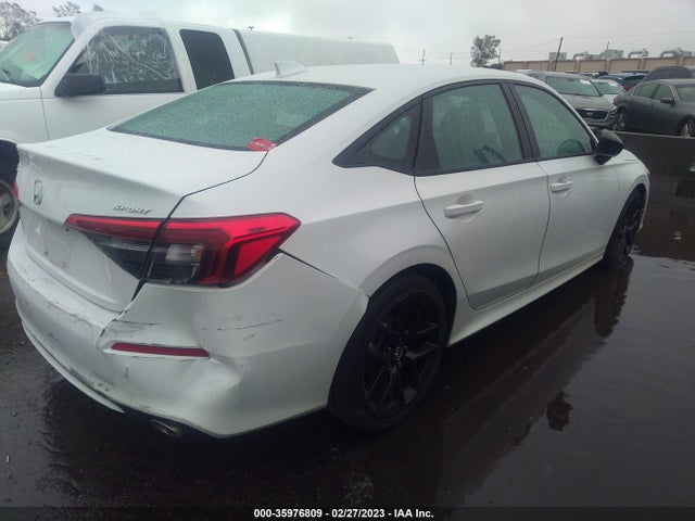 2022 HONDA CIVIC SEDAN SPORT VIN: 2HGFE2F52NH570659