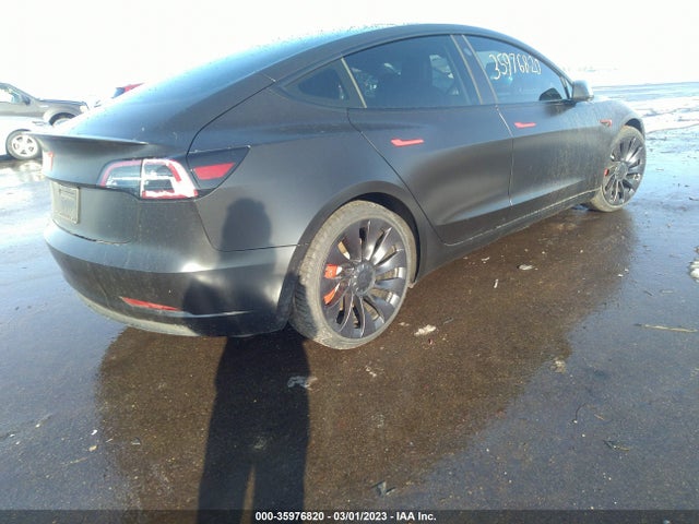 Tesla Model 3 Performance 2021 5YJ3E1EC0MF001664 Image 4