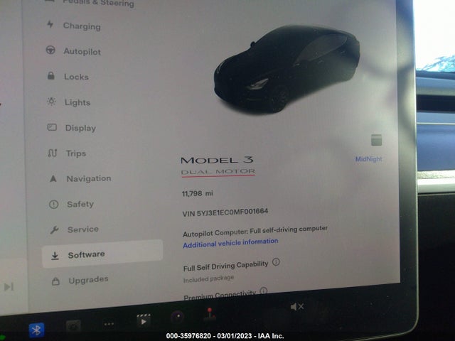 Tesla Model 3 Performance 2021 5YJ3E1EC0MF001664 Image 9