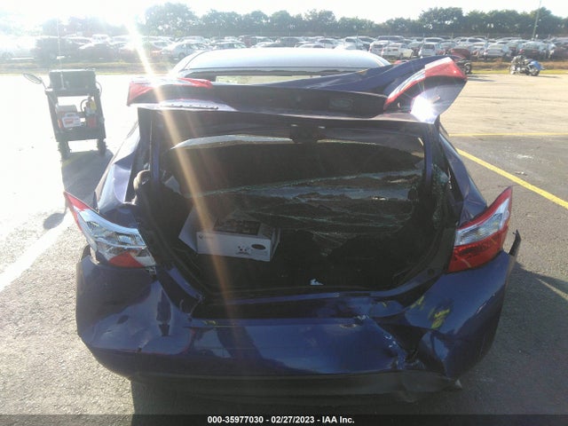2016 TOYOTA COROLLA L/LE/S/S PLUS/LE PLUS VIN: 2T1BURHEXGC546130