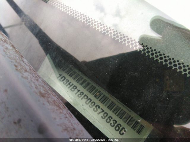 2009 DODGE RAM 1500 1D3HB18P09S796360 Photo 8