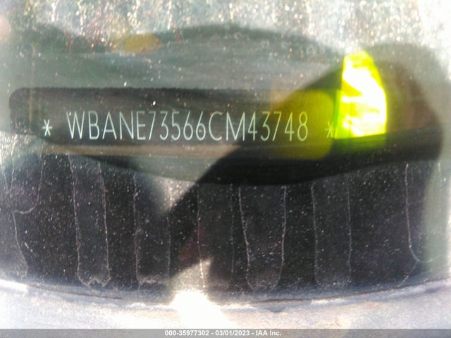 2006 BMW 5 SERIES 530I VIN: WBANE73566CM43748