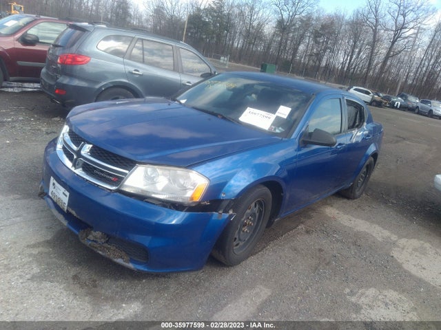 Dodge AVENGER SE 2013 1C3CDZAB9DN596552 Image 2