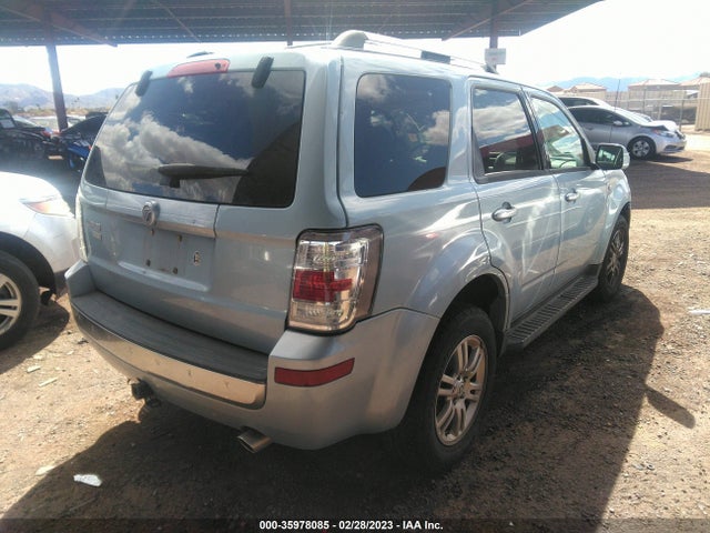 2009 MERCURY MARINER PREMIER VIN: 4M2CU87G79KJ22434