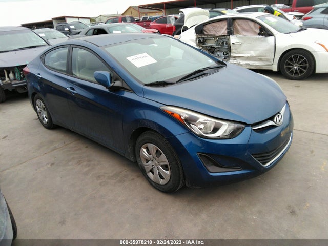 Hyundai ELANTRA SE 2016 KMHDH4AE8GU617995 Image 1