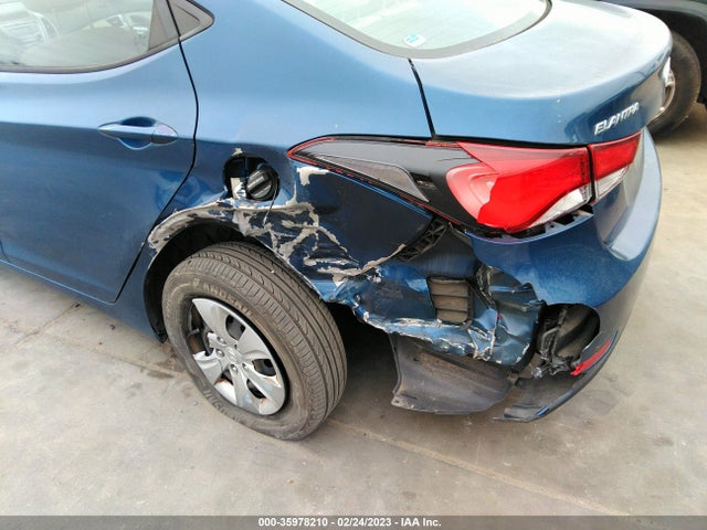 Hyundai ELANTRA SE 2016 KMHDH4AE8GU617995 Image 7