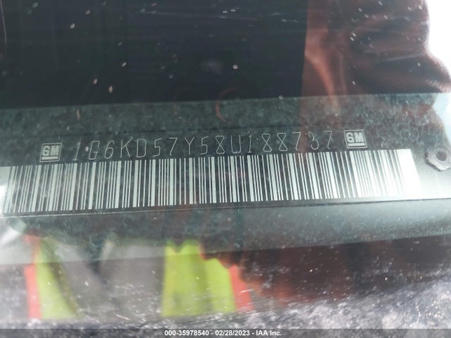 1G6KD57Y58U188737 Cadillac Dts W/1sd