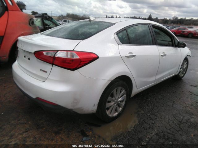 KNAFX4A89E5152450 KIA FORTE EX