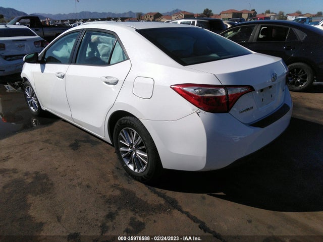 2015 TOYOTA COROLLA L/LE/S/S PLUS/LE PLUS VIN: 5YFBURHE4FP306358
