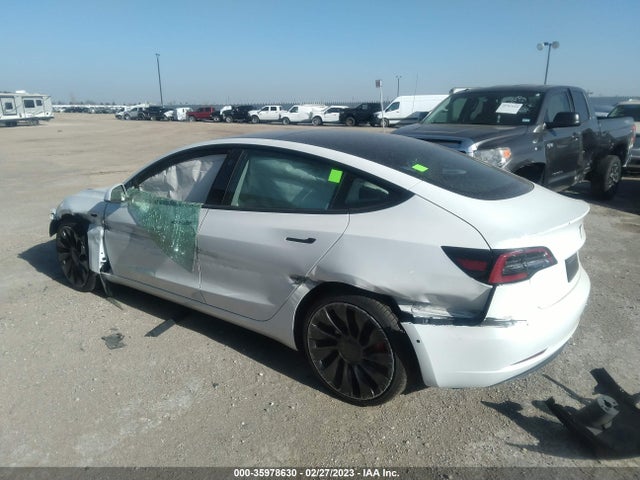 Tesla Model 3 Performance 2022 5YJ3E1EC9NF229261 Image 3