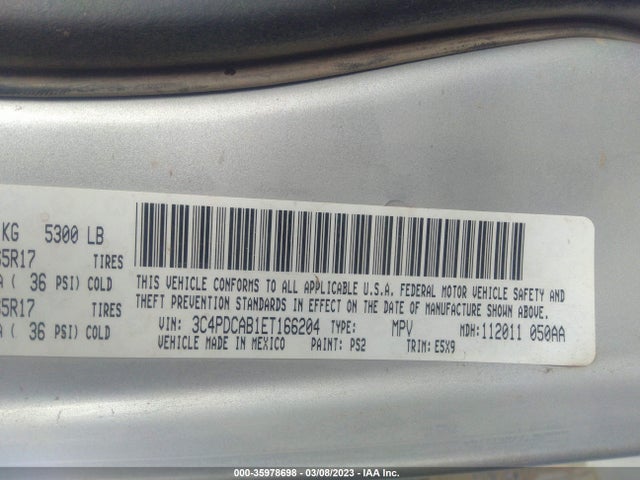 Dodge Journey American Value Pkg 2014 3C4PDCAB1ET166204 Image 11