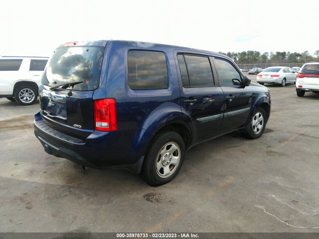 2013 HONDA PILOT LX VIN: 5FNYF4H28DB076426